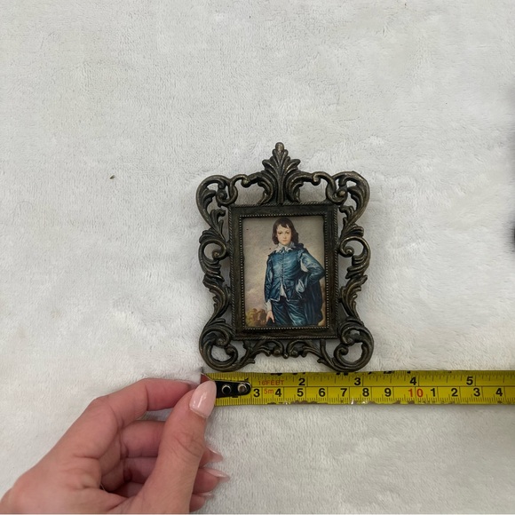 Pair of Vintage Mini Prints of Blue Boy and Pinkie by Thomas Lawrence. - Picture 2 of 3